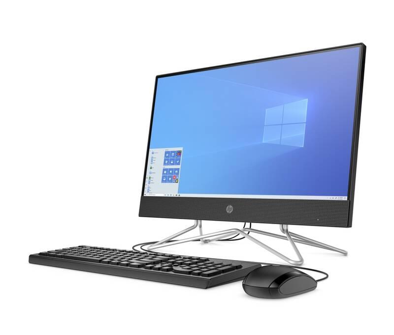Počítač All In One HP 22-df0601nc černý