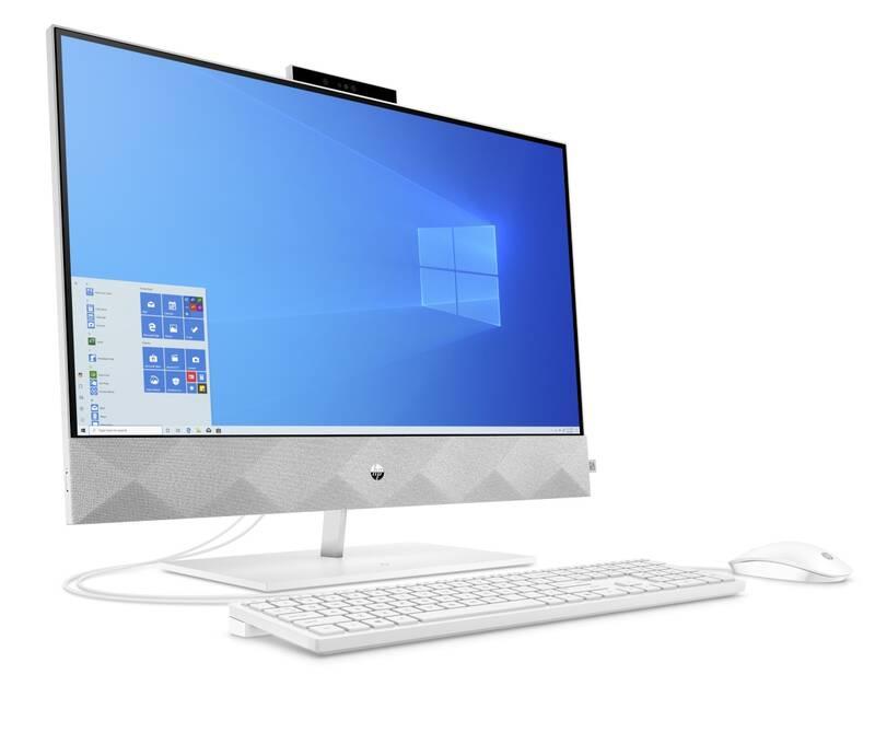 Počítač All In One HP Pavilion 27-d0000nc stříbrný