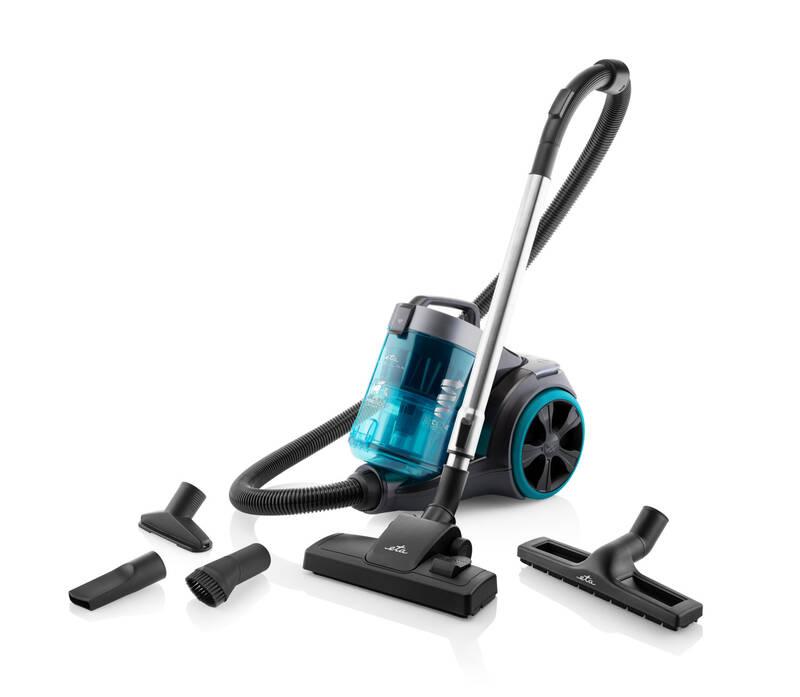 Podlahový vysavač ETA Stellar 1221 90000 černý modrý