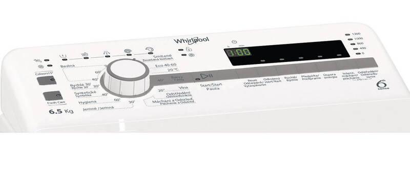 Pračka Whirlpool TDLR 65230SS CS N bílá