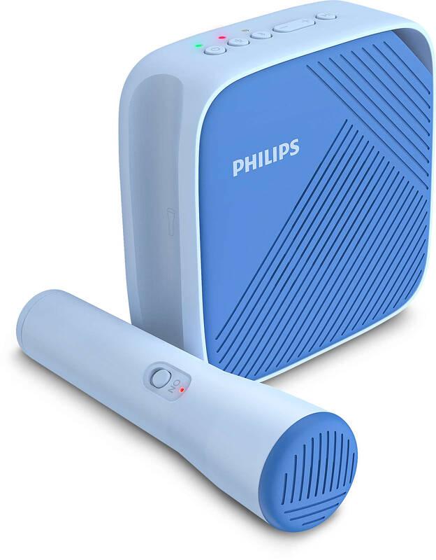 Přenosný reproduktor Philips TAS4405N modrý, Přenosný, reproduktor, Philips, TAS4405N, modrý