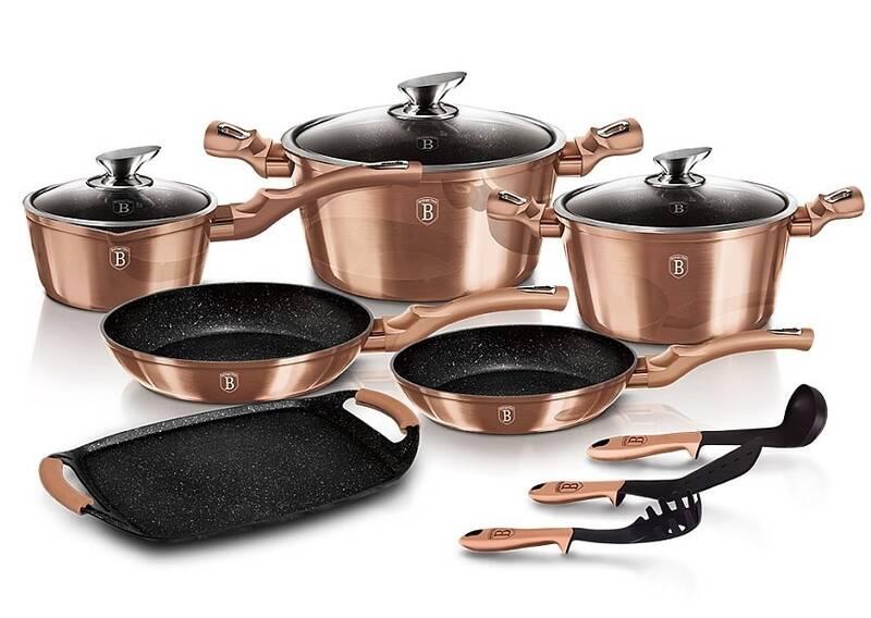 Sada hrnců Berlinger Haus Rosegold Metallic Line