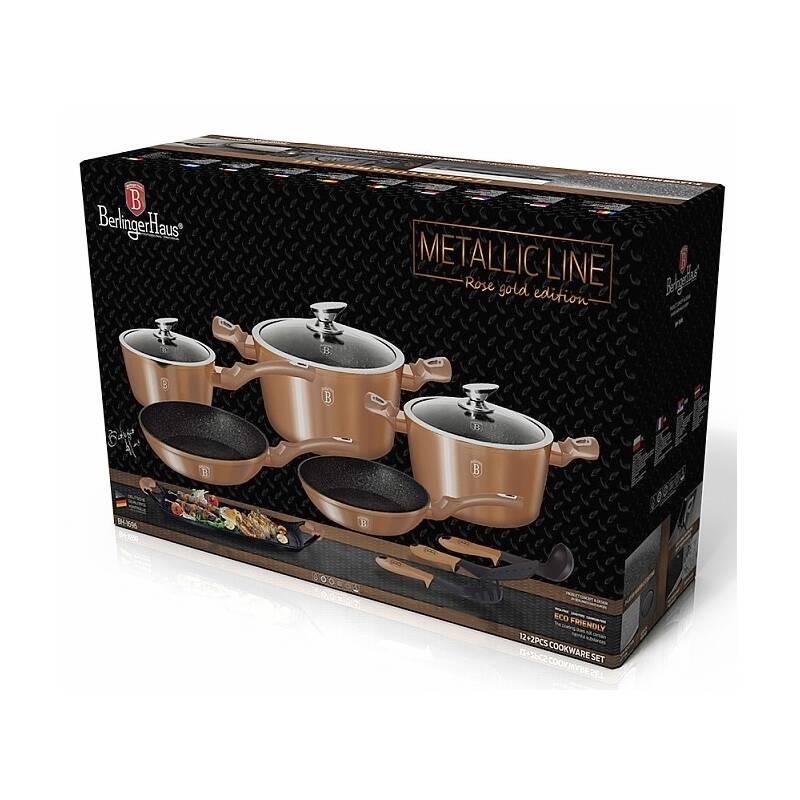 Sada hrnců Berlinger Haus Rosegold Metallic Line