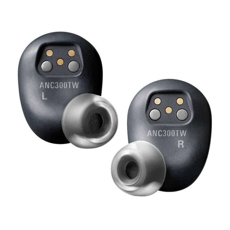 Sluchátka Audio-technica ATH-ANC300TW šedá, Sluchátka, Audio-technica, ATH-ANC300TW, šedá