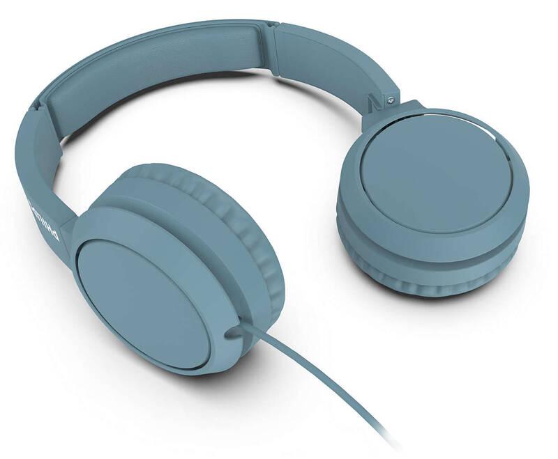 Sluchátka Philips TAH4105 modrá