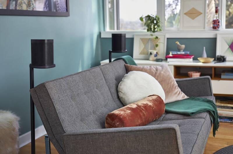 Stojan pro repro SONOS Stands pro One, One SL a Play:1, 2ks černý