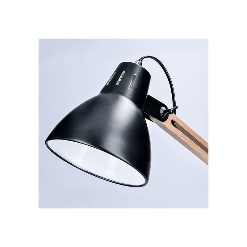 Stolní lampička Solight Falun, E27 černá