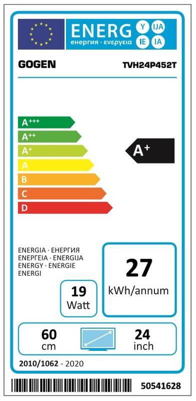 Televize GoGEN TVH 24P452T černá