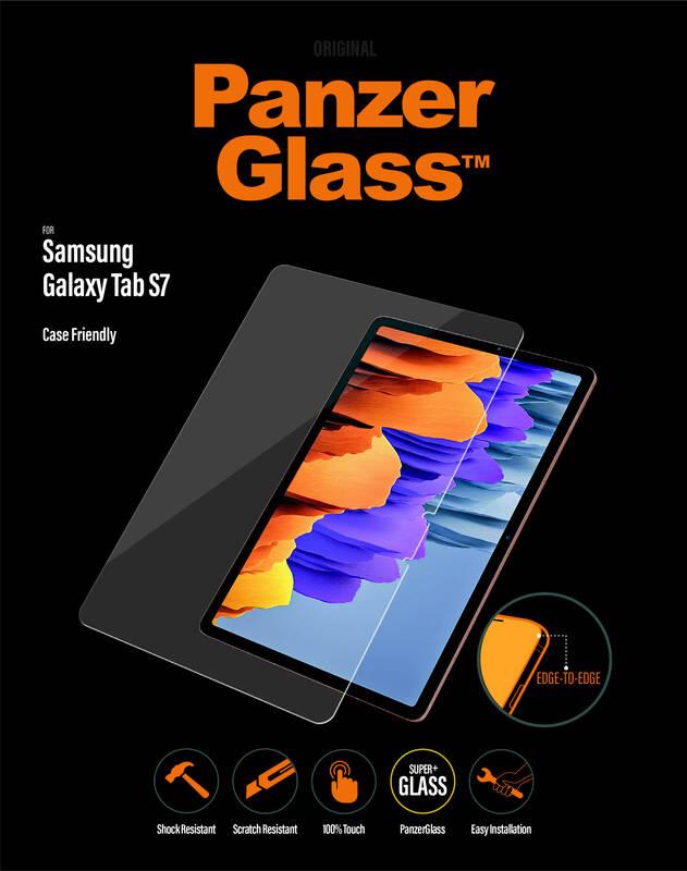 Tvrzené sklo PanzerGlass Edge-to-Edge na Samsung Galaxy Tab S7