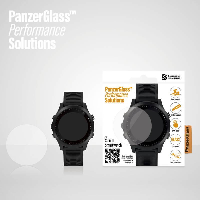 Tvrzené sklo PanzerGlass SmartWatch na hodinky, 30mm,