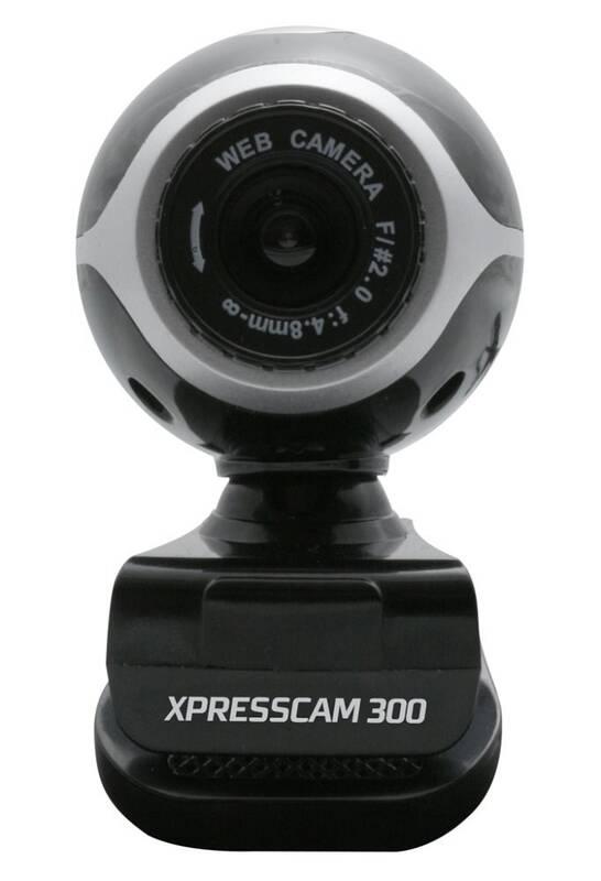 Webkamera NGS XPRESSCAM300 černá, Webkamera, NGS, XPRESSCAM300, černá