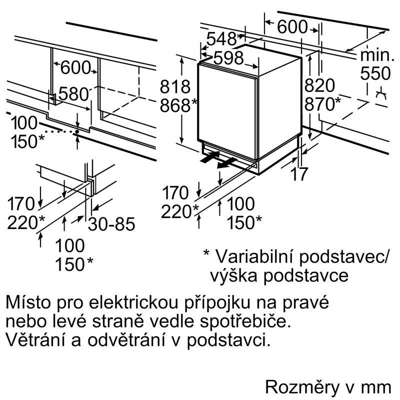 Chladnička Bosch Serie 6 KUR15AFF0