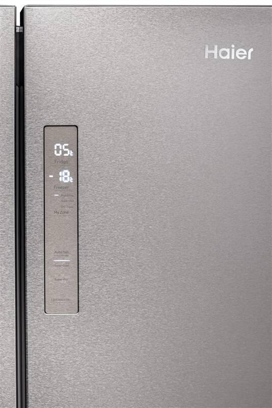 Chladnička s mrazničkou Haier HB20FPAAA nerez