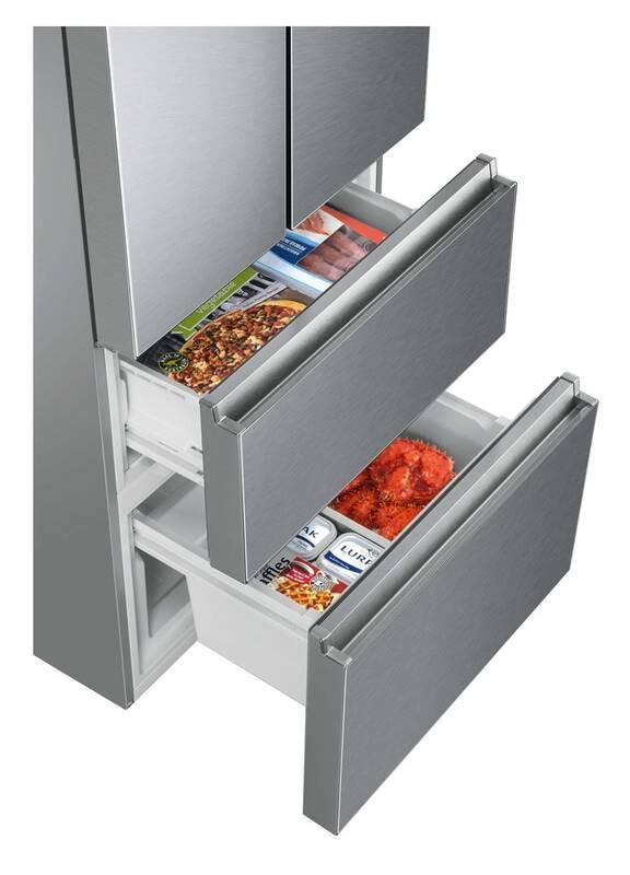 Chladnička s mrazničkou Haier HB20FPAAA nerez