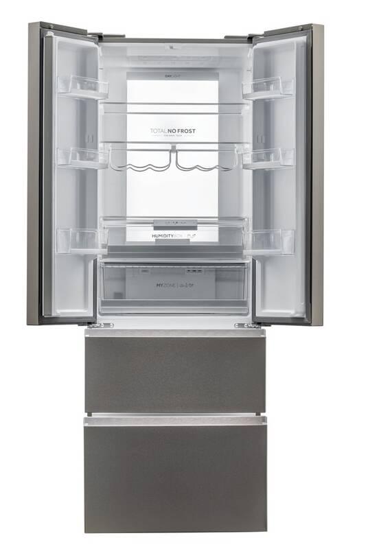 Chladnička s mrazničkou Haier HB20FPAAA nerez