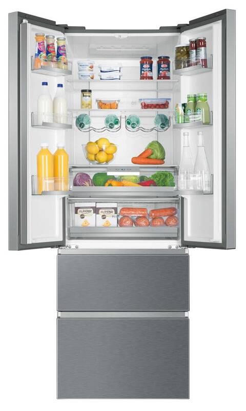 Chladnička s mrazničkou Haier HB20FPAAA nerez