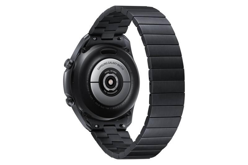 Chytré hodinky Samsung Watch3 45mm Titanium černé
