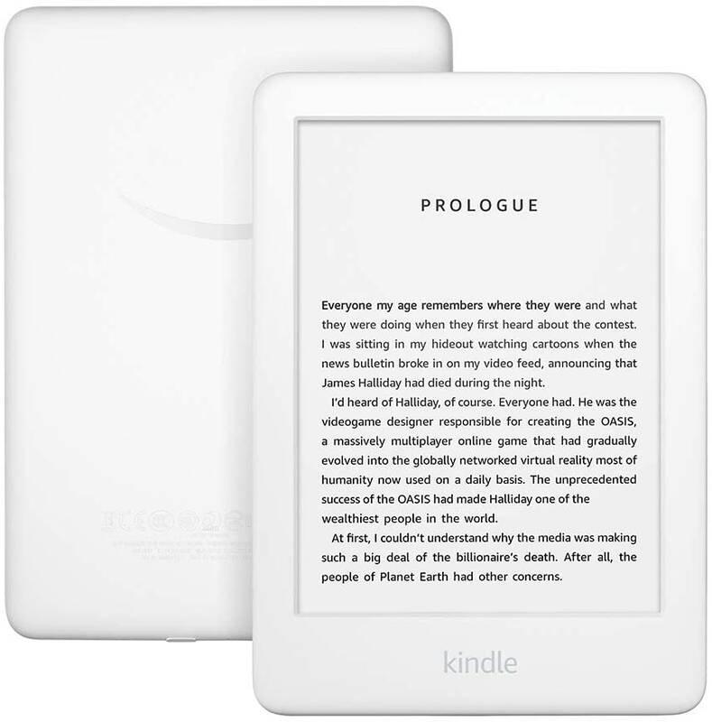 Čtečka e-knih Amazon Kindle Touch 2020 s reklamou bílá, Čtečka, e-knih, Amazon, Kindle, Touch, 2020, s, reklamou, bílá