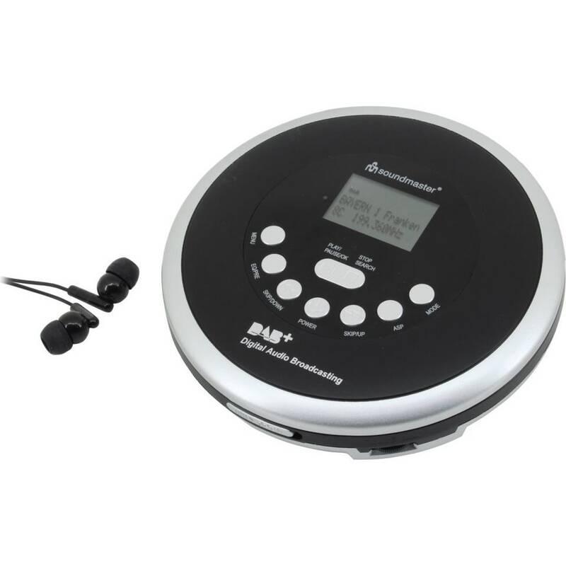 Discman Soundmaster CD9290SW černý stříbrný