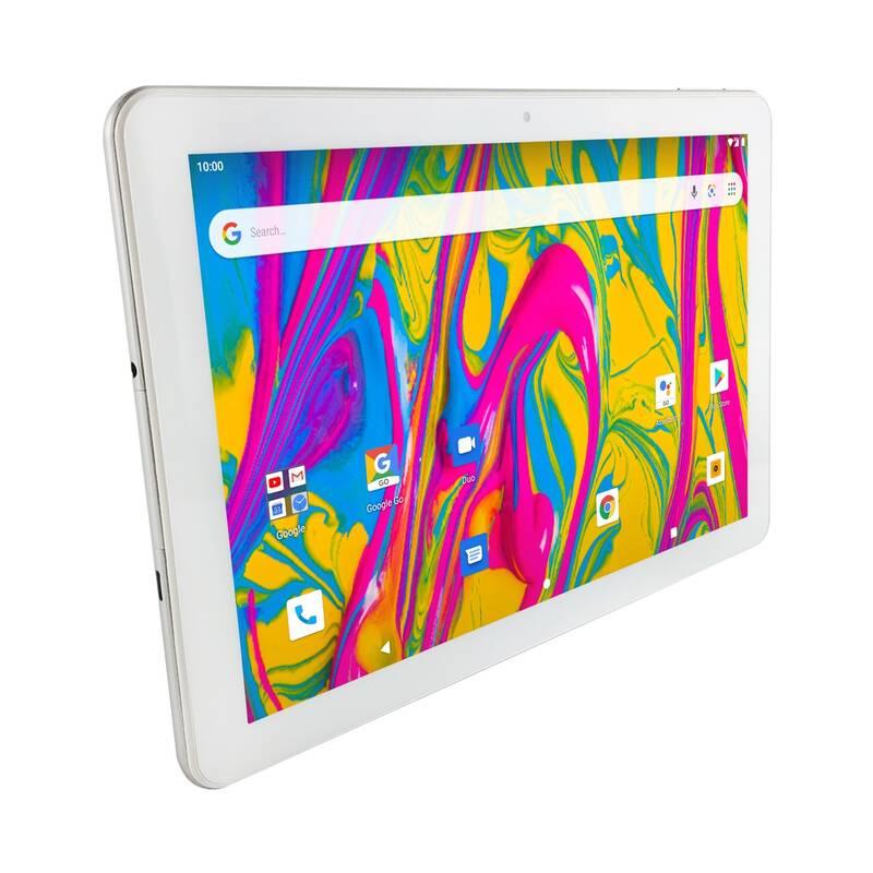 Dotykový tablet Umax VisionBook T10 3G Plus stříbrný bílý