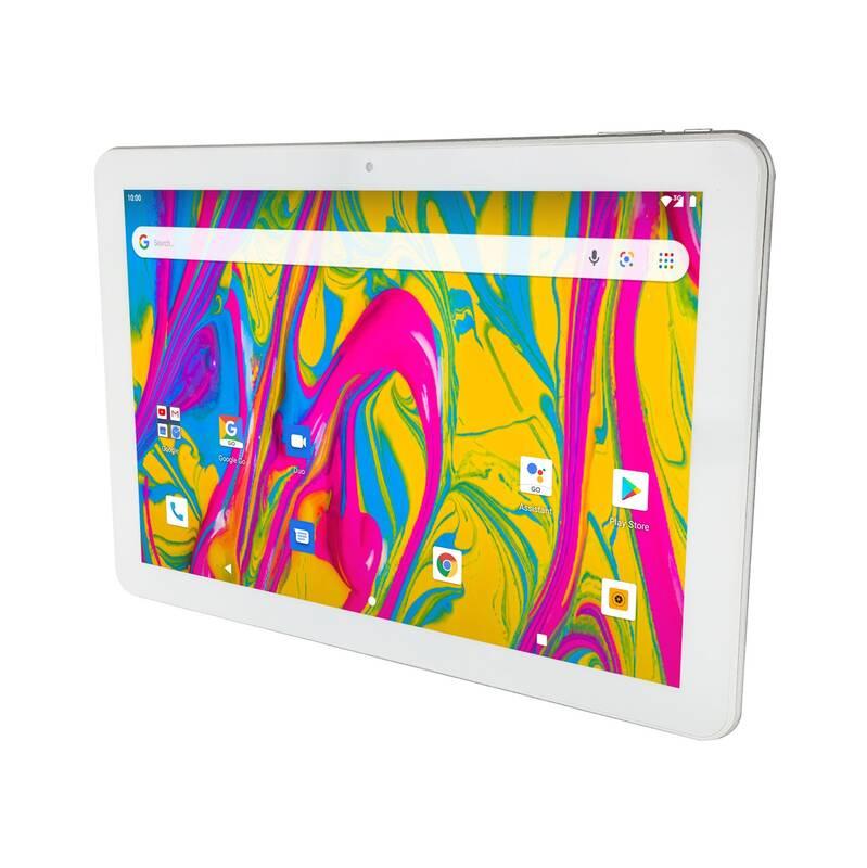 Dotykový tablet Umax VisionBook T10 3G stříbrný bílý, Dotykový, tablet, Umax, VisionBook, T10, 3G, stříbrný, bílý