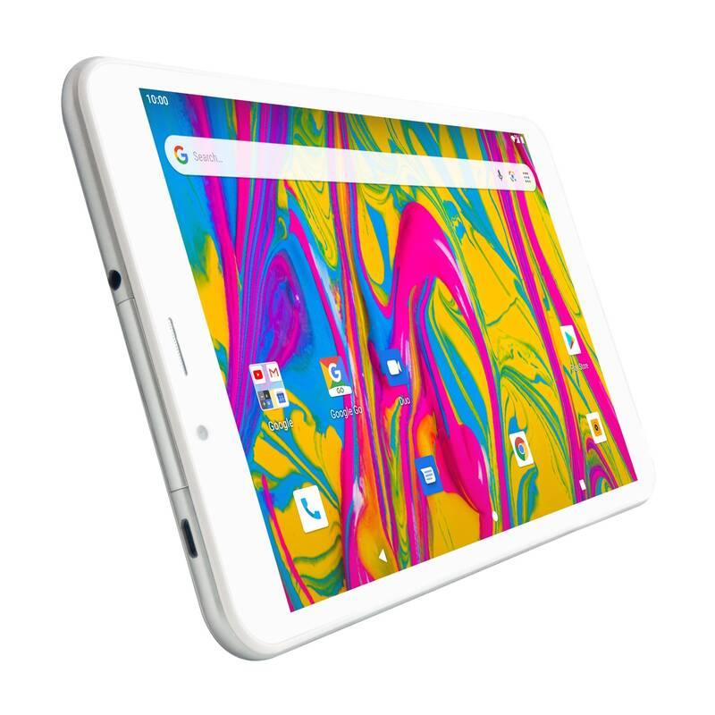 Dotykový tablet Umax VisionBook T8 3G stříbrný bílý, Dotykový, tablet, Umax, VisionBook, T8, 3G, stříbrný, bílý