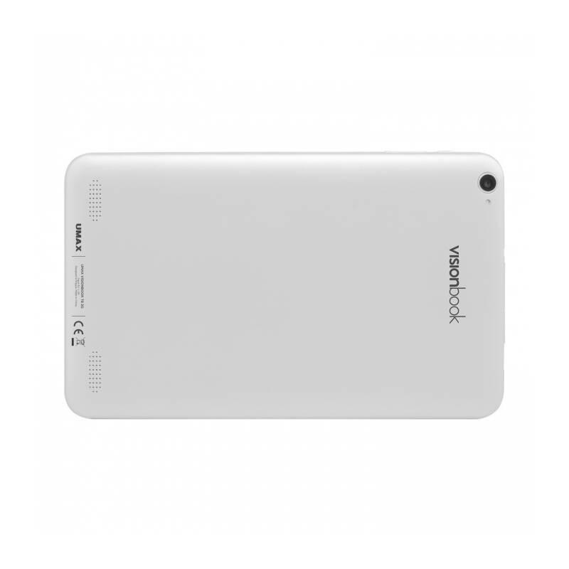 Dotykový tablet Umax VisionBook T8 3G stříbrný bílý, Dotykový, tablet, Umax, VisionBook, T8, 3G, stříbrný, bílý
