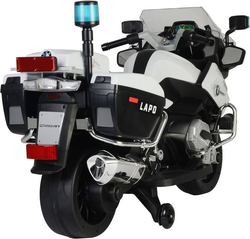 Elektrická motorka Buddy Toys BEC 6021 bílý