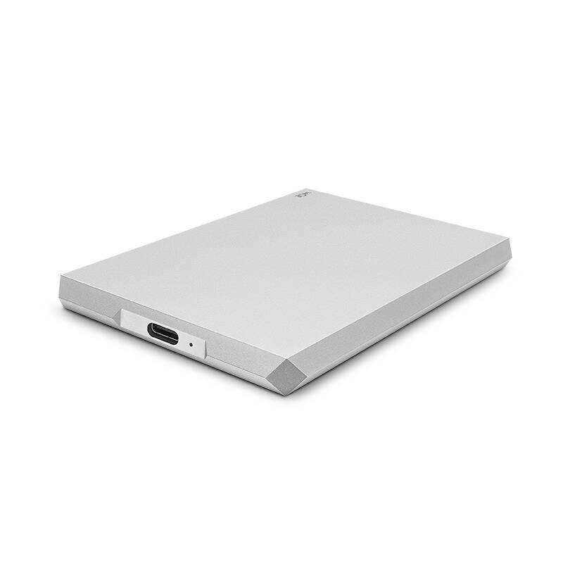 Externí pevný disk 2,5" Lacie Mobile Drive 1TB, USB-C stříbrný