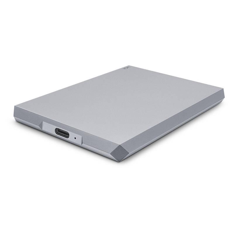 Externí pevný disk 2,5" Lacie Mobile Drive 2TB, USB-C šedý