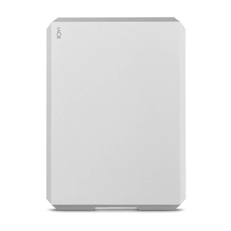 Externí pevný disk 2,5" Lacie Mobile Drive 2TB, USB-C stříbrný
