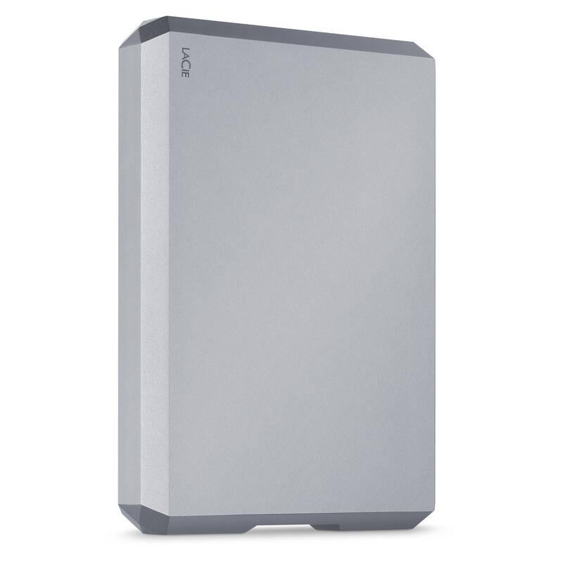 Externí pevný disk 2,5" Lacie Mobile Drive 4TB, USB-C šedý