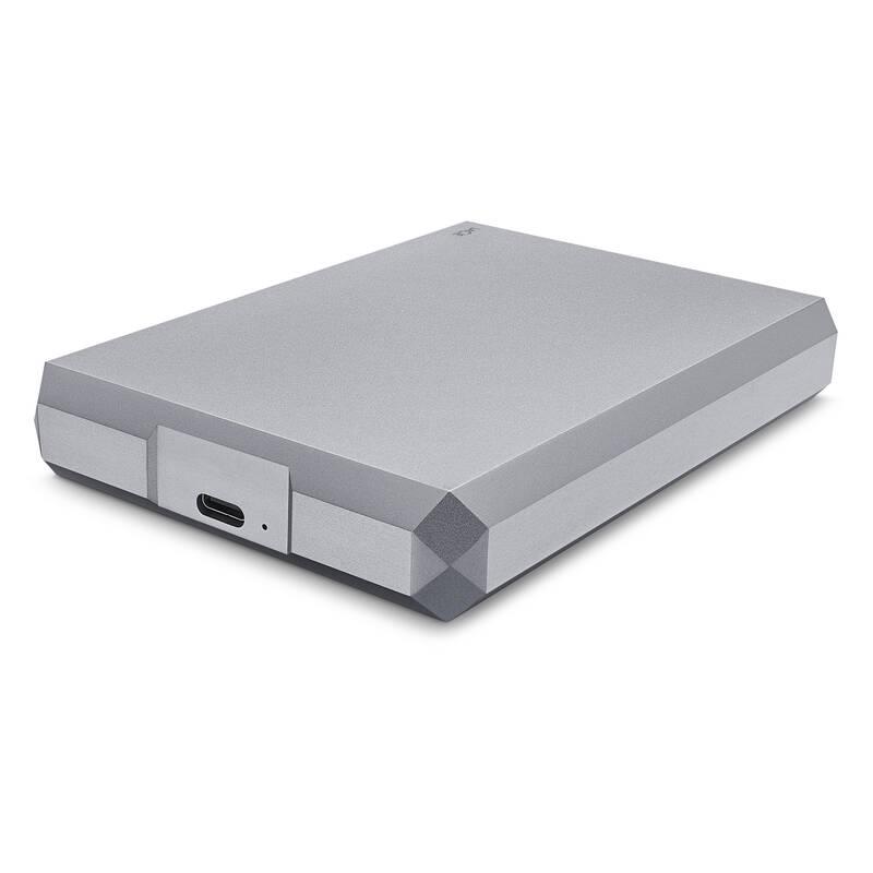 Externí pevný disk 2,5" Lacie Mobile Drive 4TB, USB-C šedý