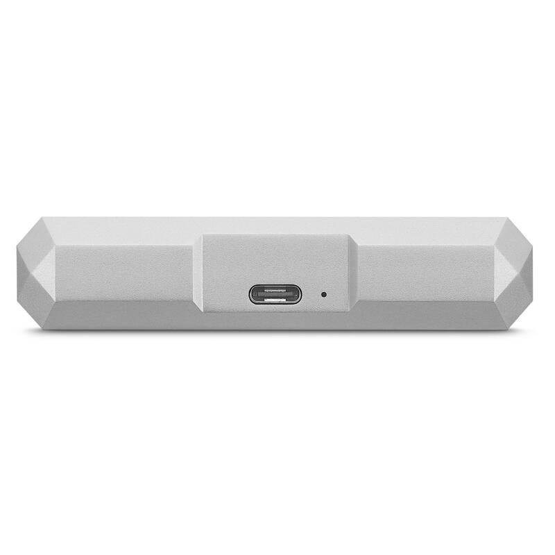 Externí pevný disk 2,5" Lacie Mobile Drive 5TB, USB-C stříbrný