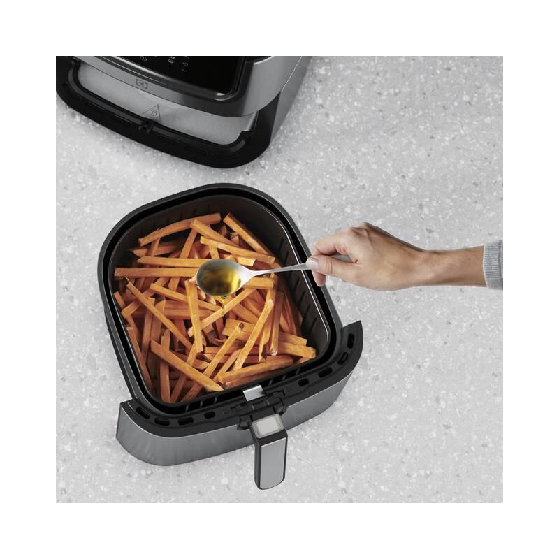 Fritéza horkovzdušná Electrolux Explore 6 E6AF1-6ST černá nerez