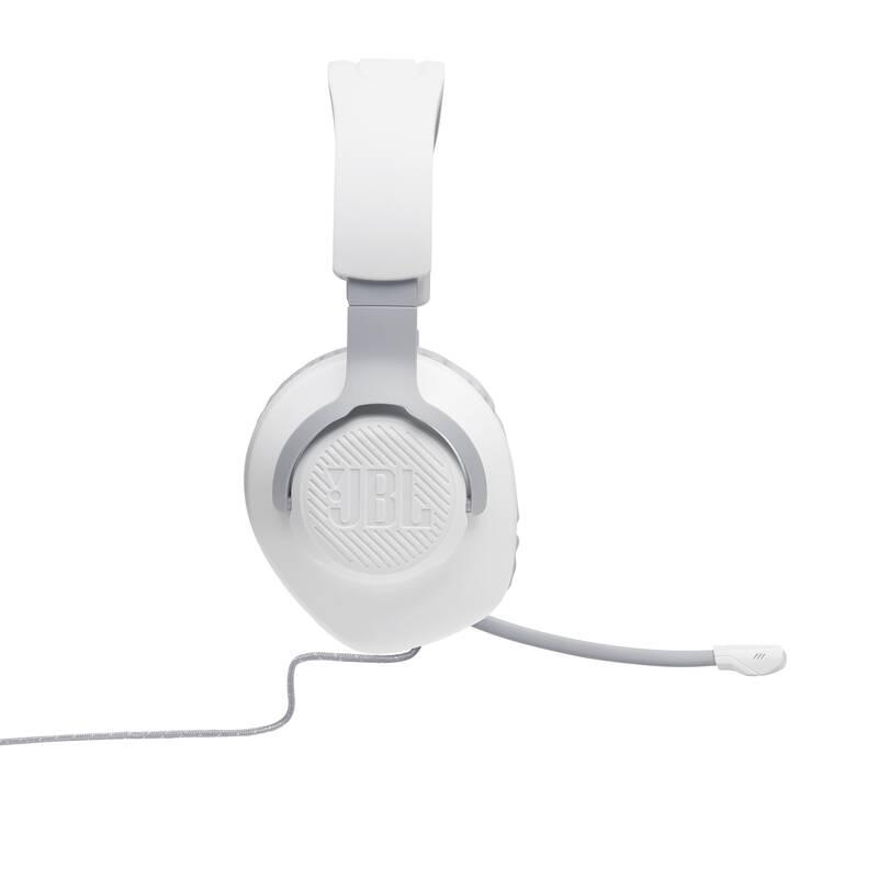 Headset JBL Quantum 100 bílý