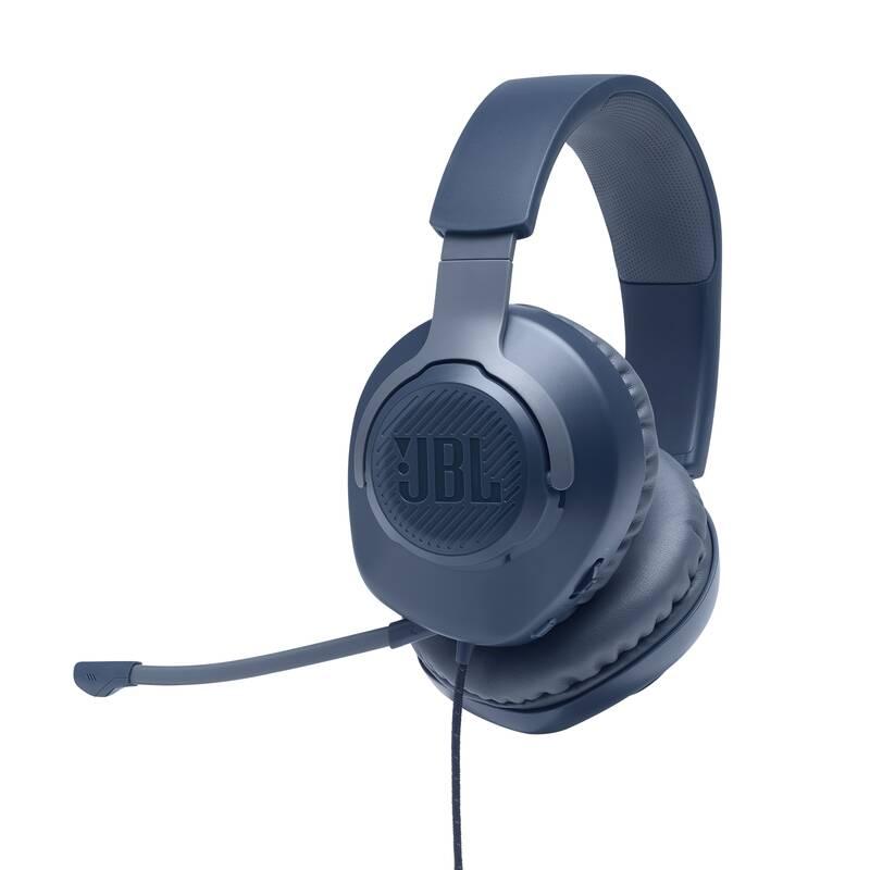 Headset JBL Quantum 100 modrý
