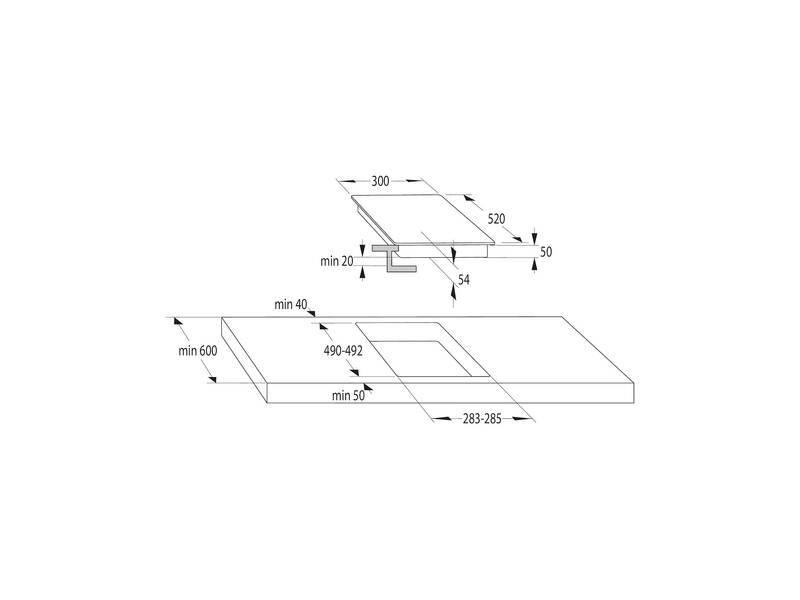 Indukční varná deska Mora VDIT 332 FF černá