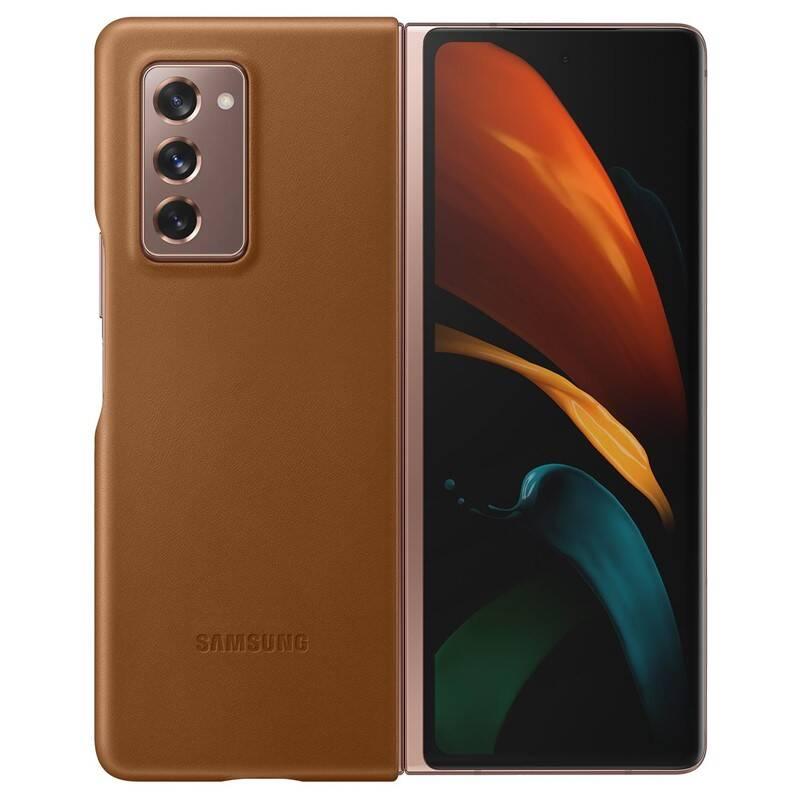 Kryt na mobil Samsung Z Fold2 hnědý