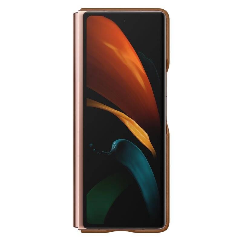 Kryt na mobil Samsung Z Fold2 hnědý