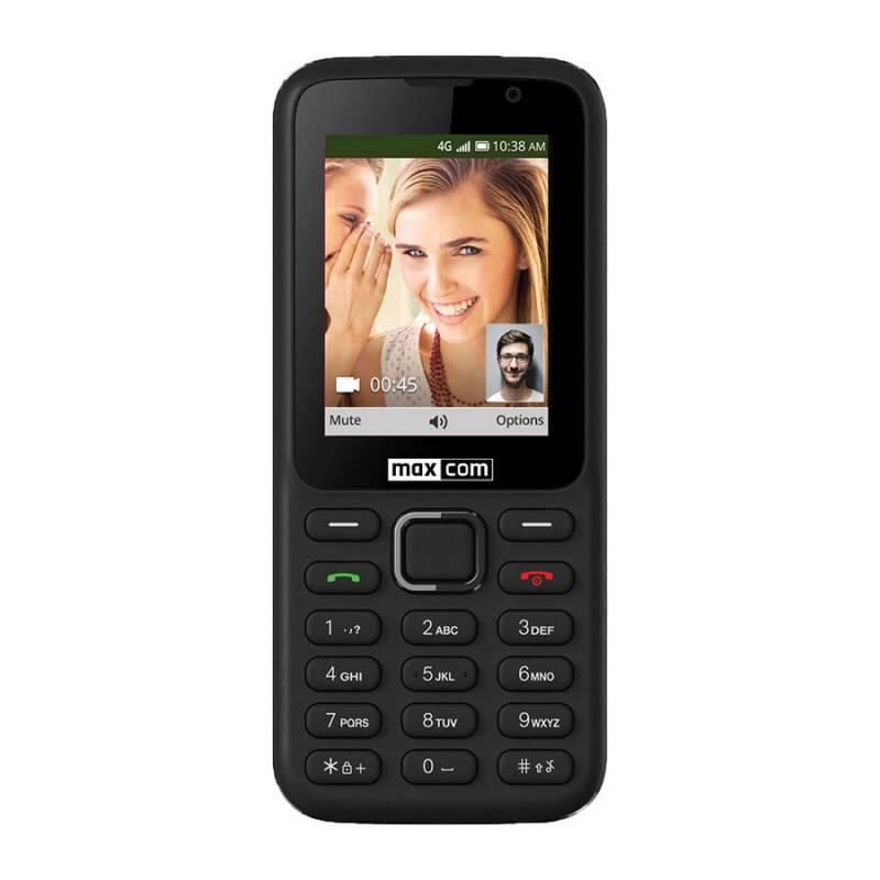 Mobilní telefon MaxCom MK241 černý, Mobilní, telefon, MaxCom, MK241, černý