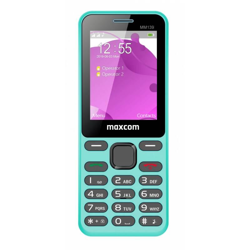 Mobilní telefon MaxCom MM139 modrý, Mobilní, telefon, MaxCom, MM139, modrý
