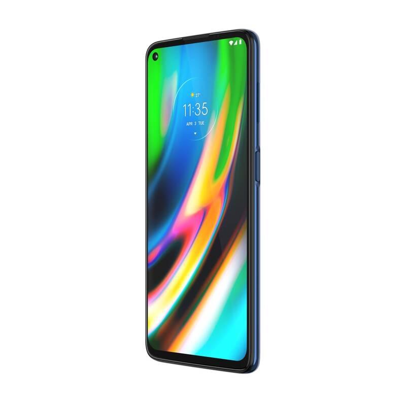 Mobilní telefon Motorola Moto G9 Plus modrý