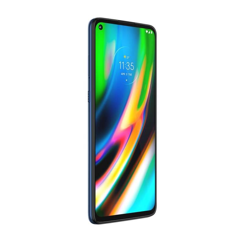 Mobilní telefon Motorola Moto G9 Plus modrý