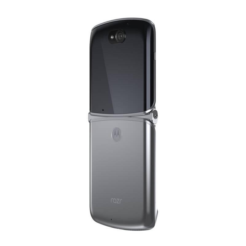 Mobilní telefon Motorola Razr 5G stříbrný