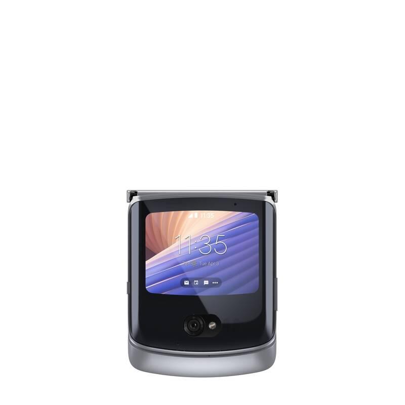 Mobilní telefon Motorola Razr 5G stříbrný, Mobilní, telefon, Motorola, Razr, 5G, stříbrný