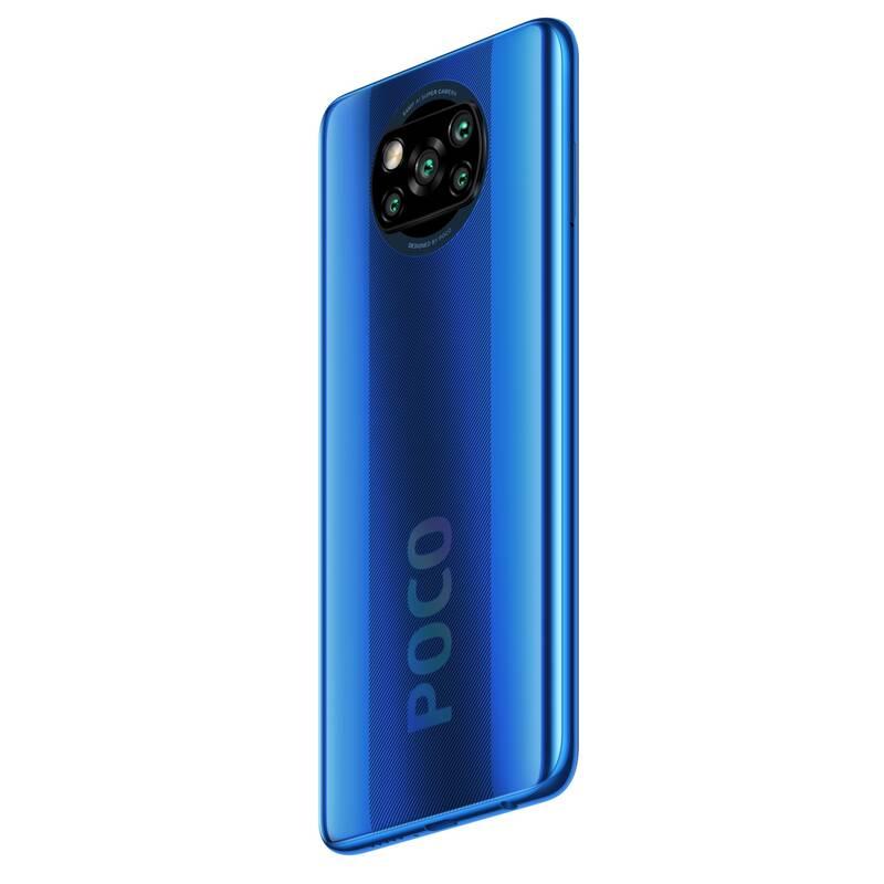 Mobilní telefon Xiaomi POCO X3 128 GB modrý, Mobilní, telefon, Xiaomi, POCO, X3, 128, GB, modrý