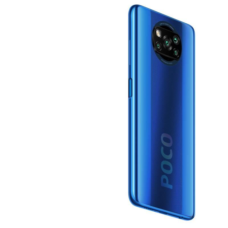 Mobilní telefon Xiaomi POCO X3 128 GB modrý, Mobilní, telefon, Xiaomi, POCO, X3, 128, GB, modrý