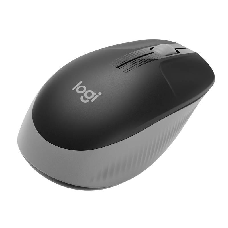 Myš Logitech M190 šedá, Myš, Logitech, M190, šedá