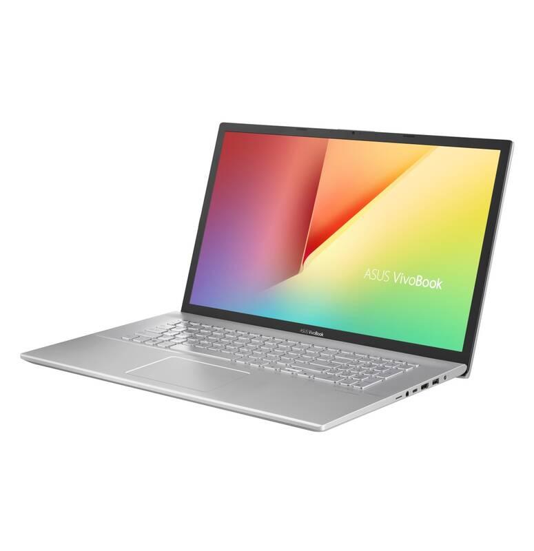 Notebook Asus VivoBook X712FA-AU1021T stříbrný, Notebook, Asus, VivoBook, X712FA-AU1021T, stříbrný